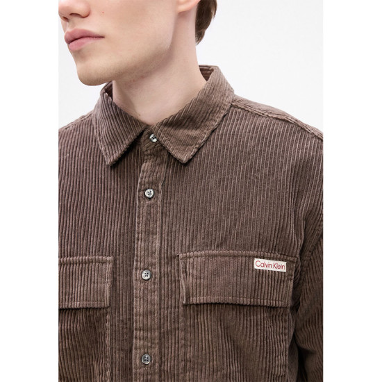 Calvin Klein Ανδρικό πουκάμισο Corduroy Relaxed Button-Down Shirt